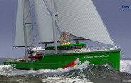 Новость - Rondal оптимально использует энергию ветра для яхты Гринпис Rainbow Warrior III